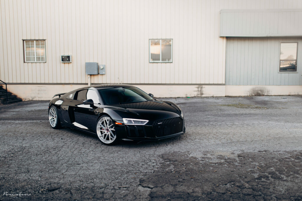 Black Audi R8 - Brixton Forged™