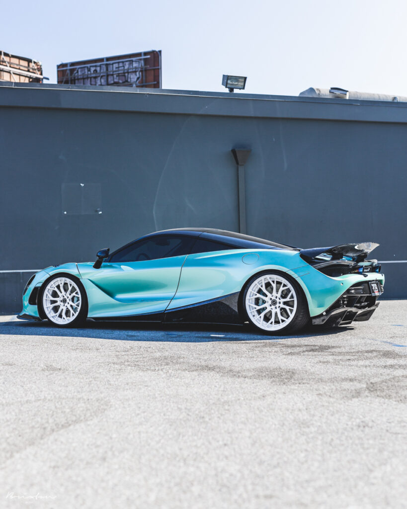 Teal Mclaren 720s - Brixton Forged™