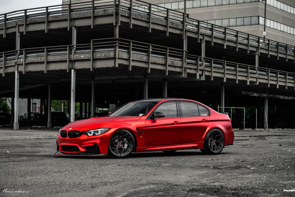 Red BMW F80 M3 - Brixton Forged???