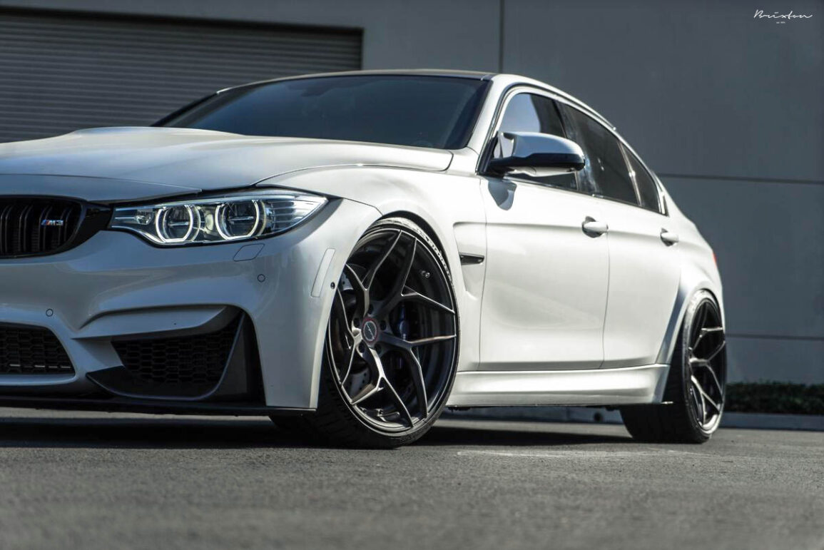 White BMW F80 M3 - Brixton Forged???