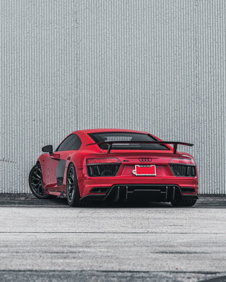 Red Audi R8 - Brixton Forged™