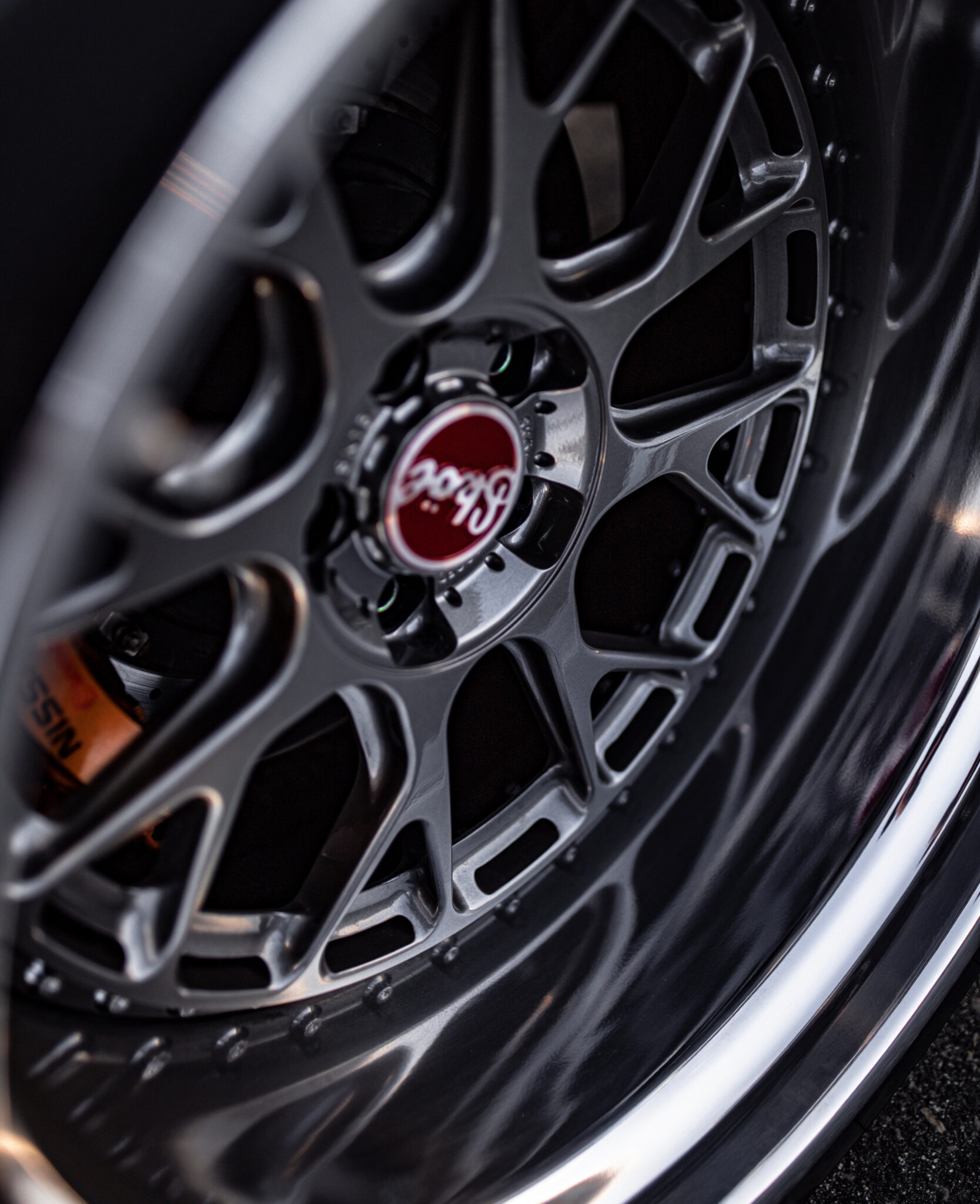 Grey Nissan GTR R35 - Brixton Forged™