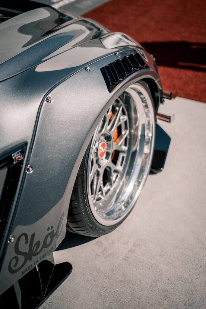 Grey Nissan GTR R35 - Brixton Forged™