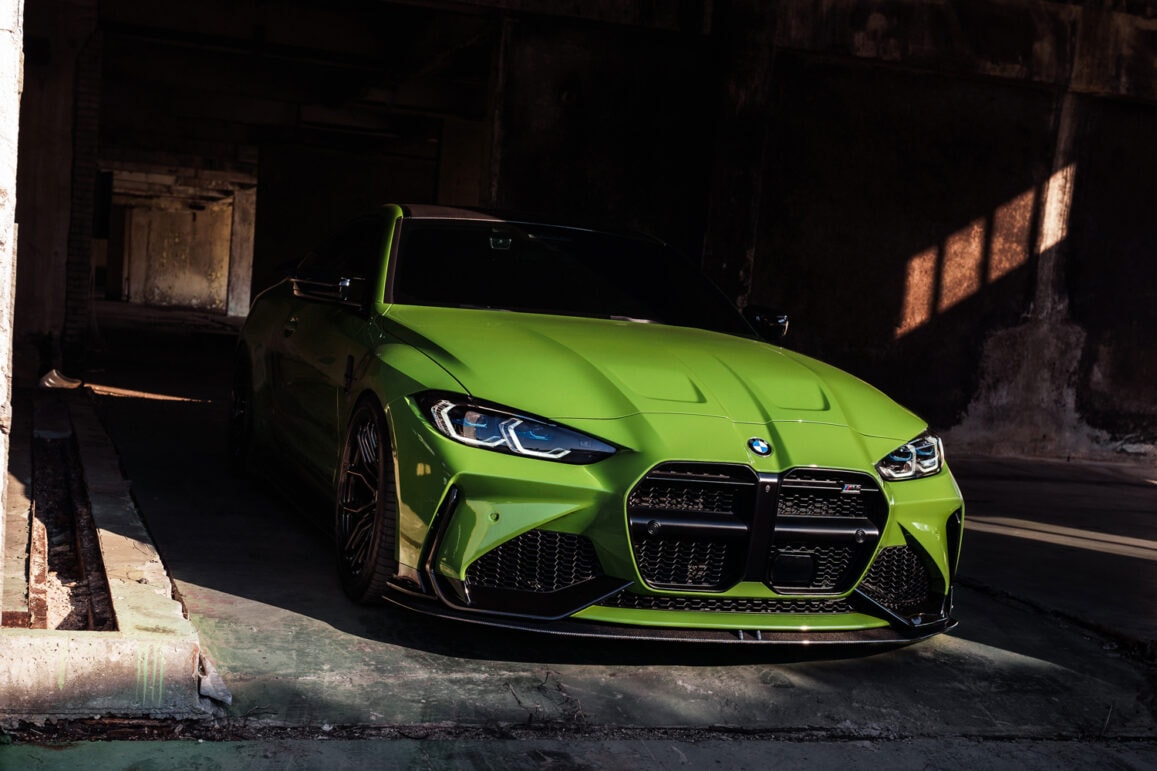 Green BMW M4 G82 Brixton