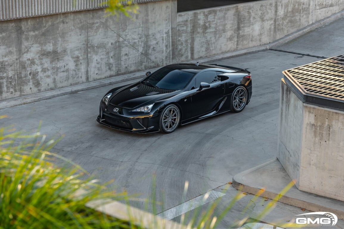 Lfa Stock Rims Black Lexus LFA - Brixton Forged™