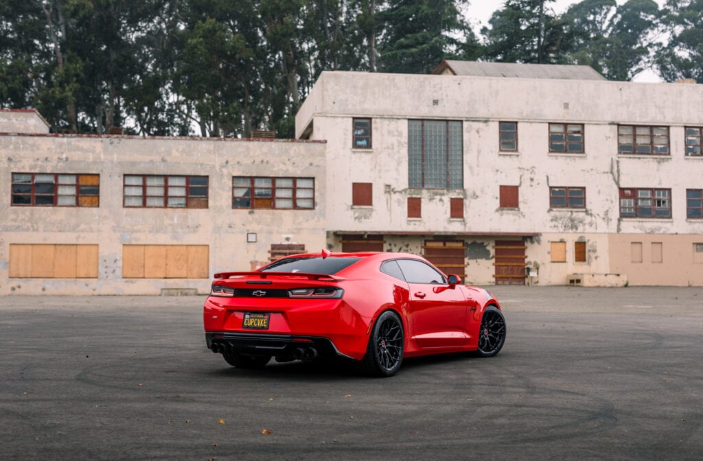 Red Chevrolet Camaro SS - Brixton Forged™