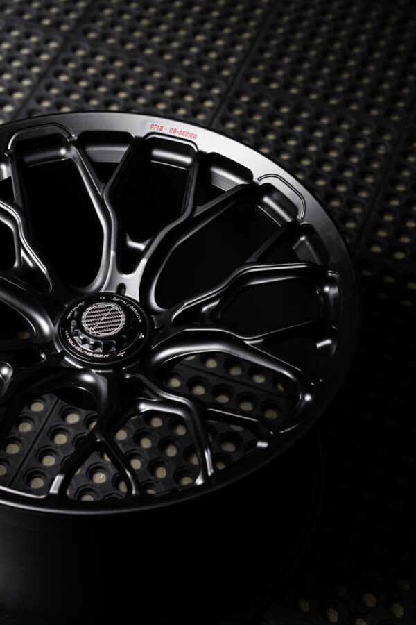 PF13-RS Monoblock Satin Black w/ Red (Wheel Images) - Brixton Forged™