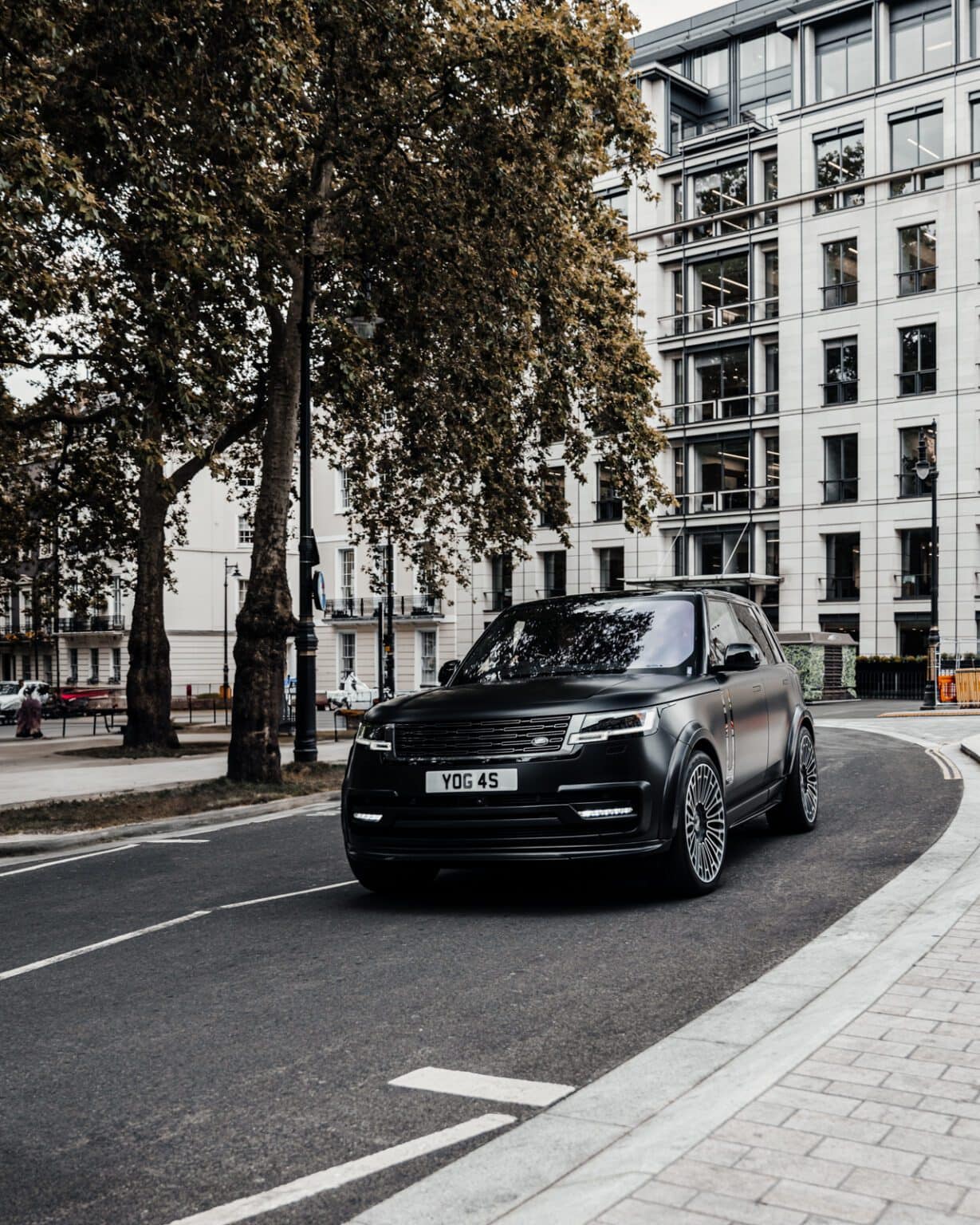 Matte Black Range Rover - Brixton Forged™