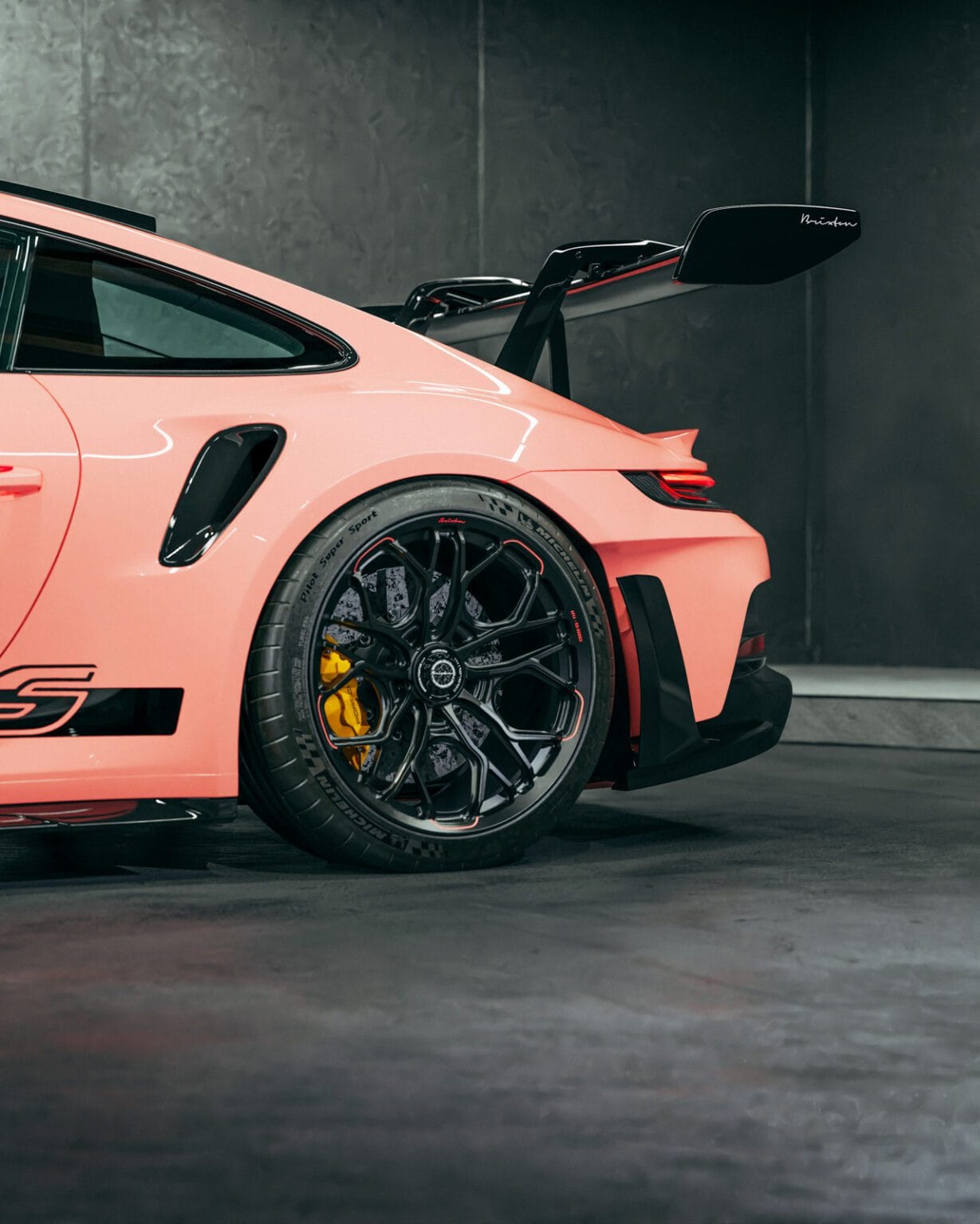 992 GT3RS Wheels (Pink Porsche 992 GT3 RS) - Brixton Forged™