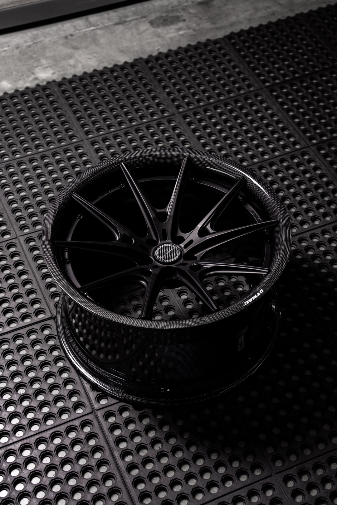 FAN 80mmDeepRim マットブラック JUST FAN M Matt black fan