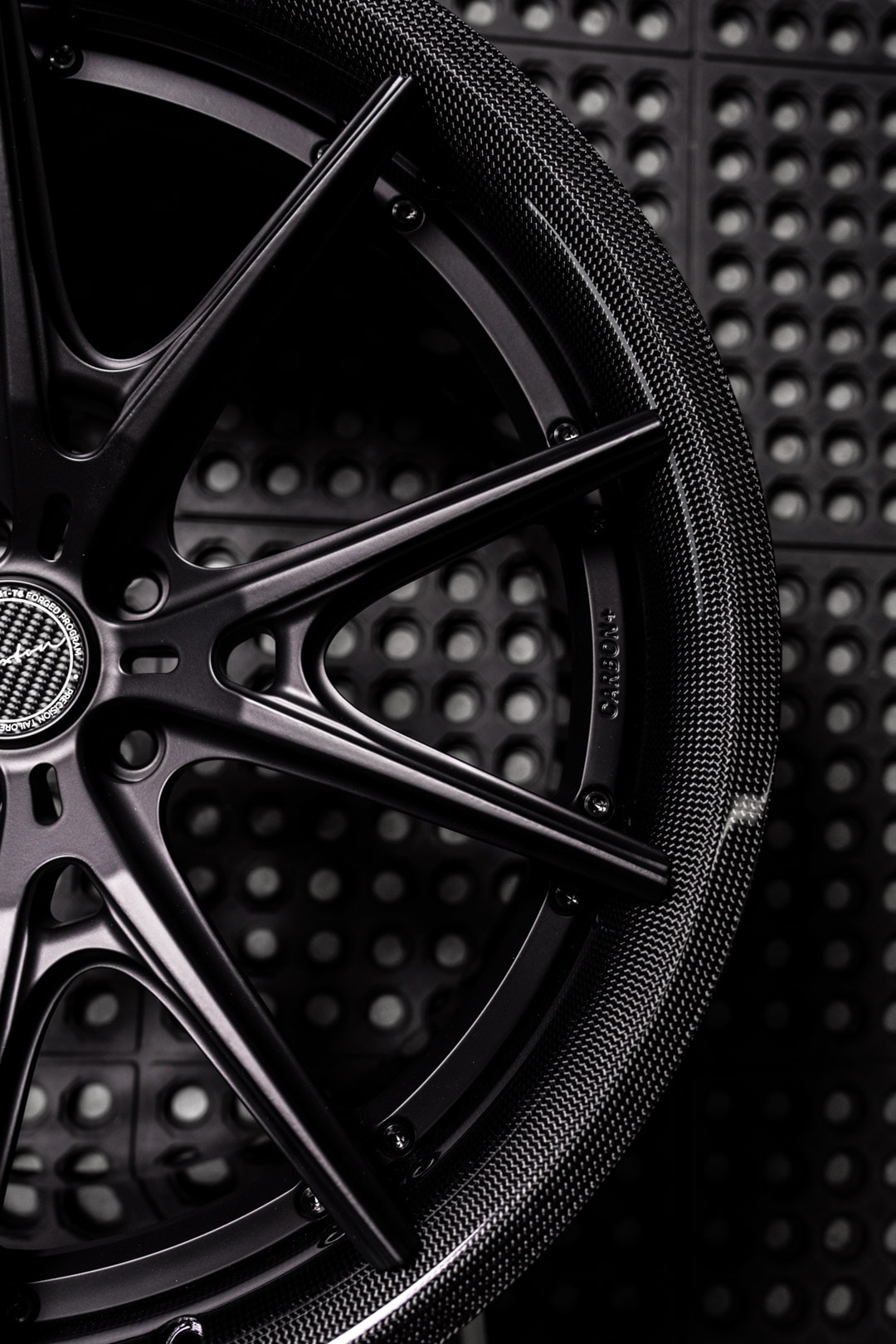 FAN 80mmDeepRim マットブラック JUST FAN M Matt black fan