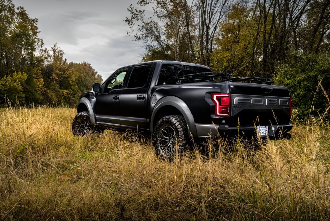 Ford Raptor Off Road Rims Ford Raptor Wheels - Matte Black Brixton Forged Off-road - Brixton Forged™