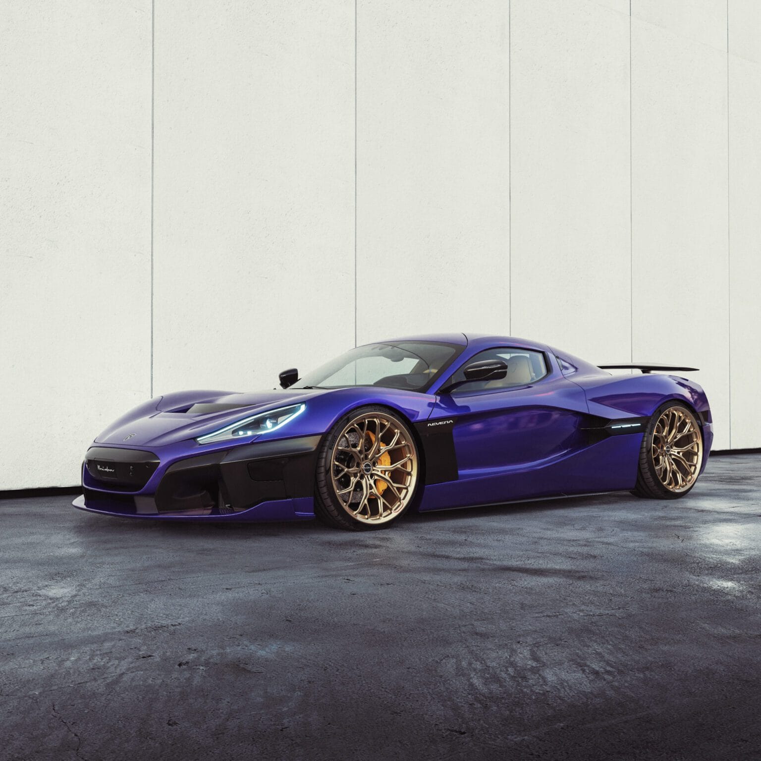 Rimac Nevera Wheels - Purple Rimac Nevers Brixton Forged PF13 - Brixton ...