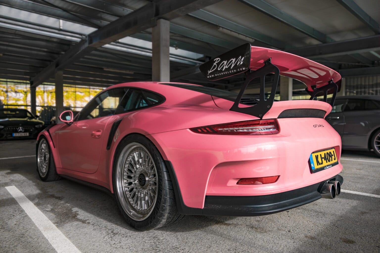 Pink Forgery 991 GT3 RS Wheels (Pink Porsche 991 GT3 RS) - TR20 Circuit+ - Brixton ...