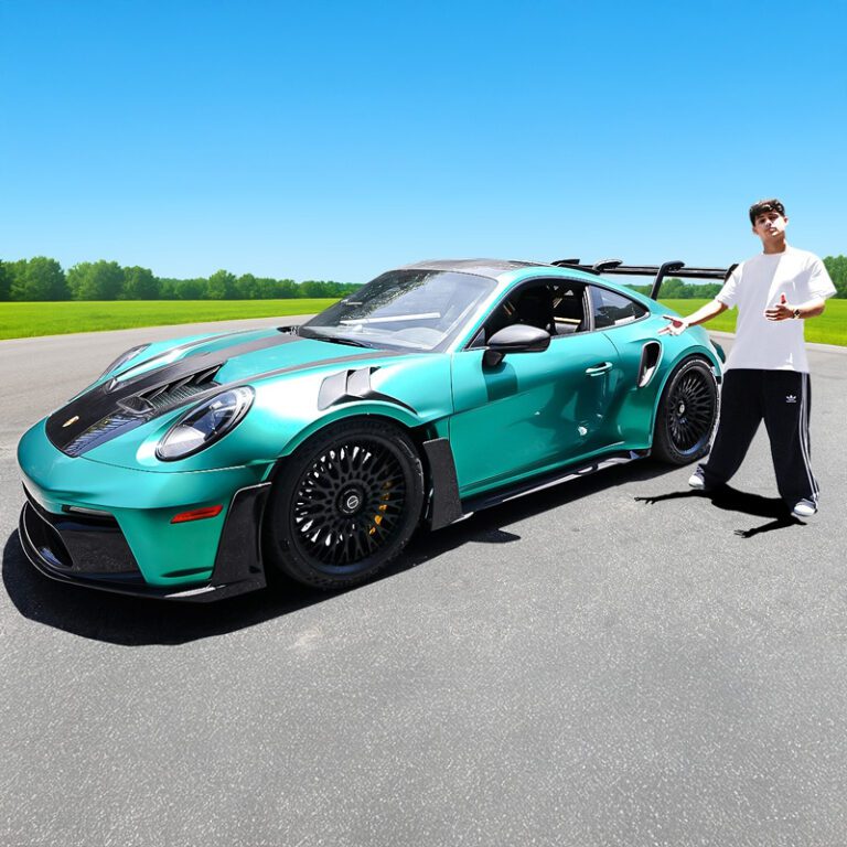 green-porsche-gt3-rs-992-wheels-brixton-forged-tr20-stable-ronaldo-faze-clan-1016-carbon-992-gt3-rs